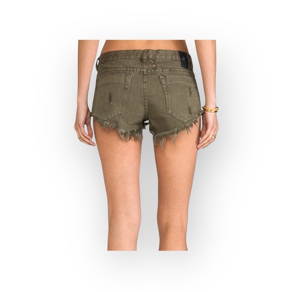 VHTF: One Teaspoon ☻︎ OG Original Trash Whores ☻︎ Denim Destroyed Cut Off Shorts - Picture 14 of 16